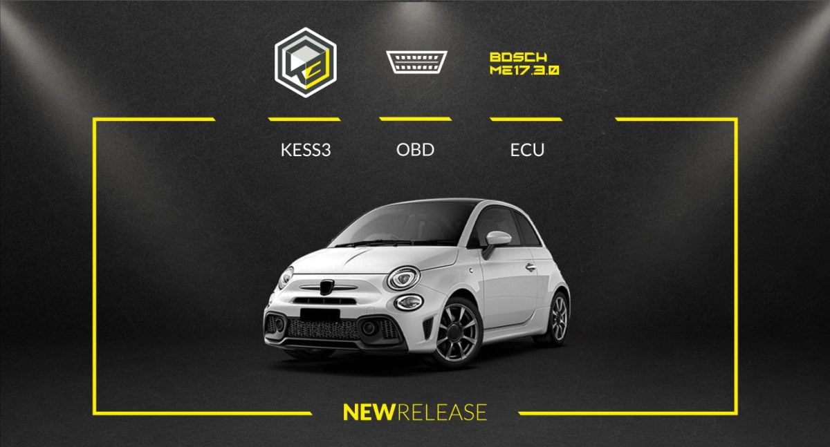 Tuning-X | Remap via OBD the Bosch ME17.3.0 ECU installed in Abarth, Fiat, and Alfa Romeo vehicles.