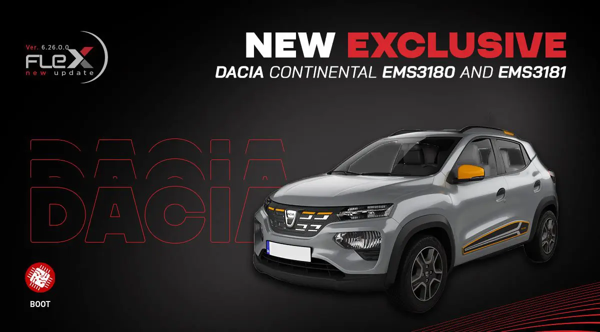 Tuning-X | New Boot exclusive: Dacia Continental EMS3180 and EMS3181