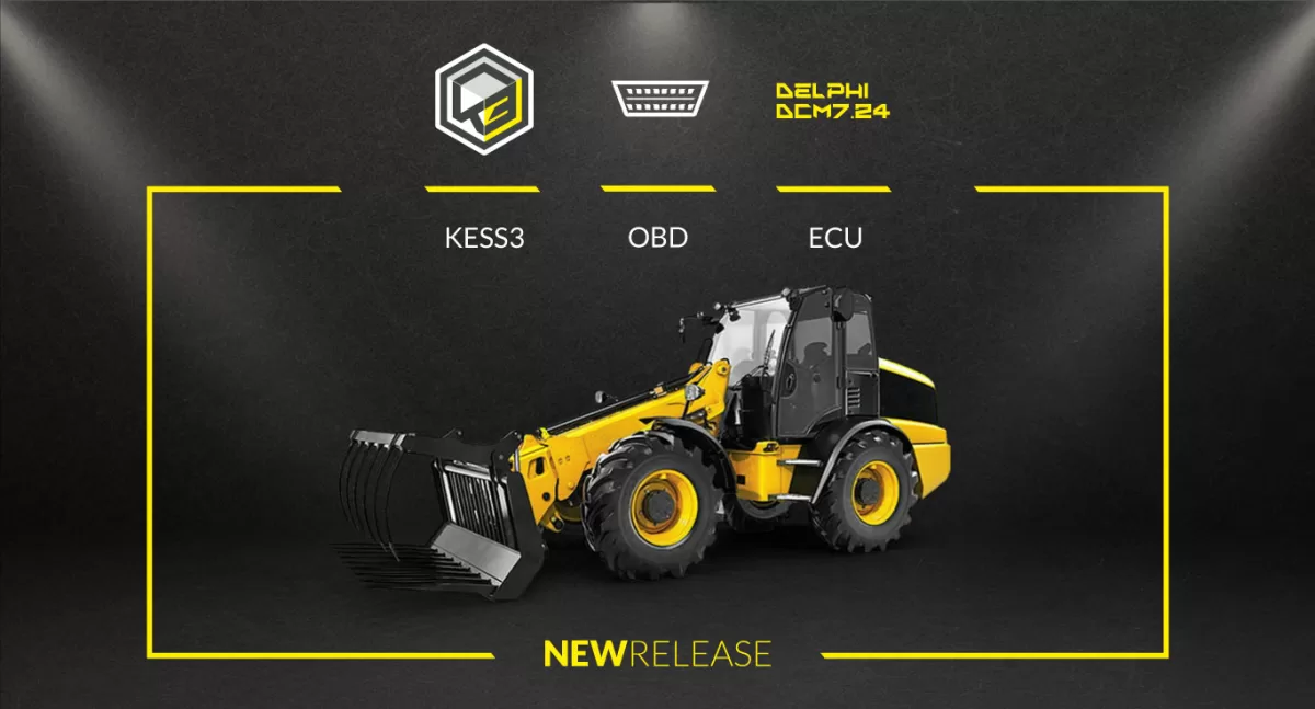 Tuning-X | Remap via OBD the Delphi DCM7.24 ECUs found on recent JCB work vehicles