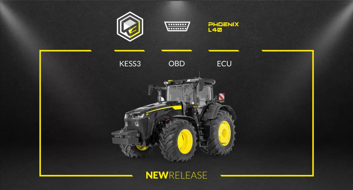 Tuning-X | Read and write via OBD John Deere tractors with Phoenix L40 ECU